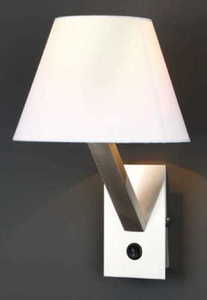 Nástěnné světlo Max Light Orlando 5103W/WHNM bílé 22 cm small 0