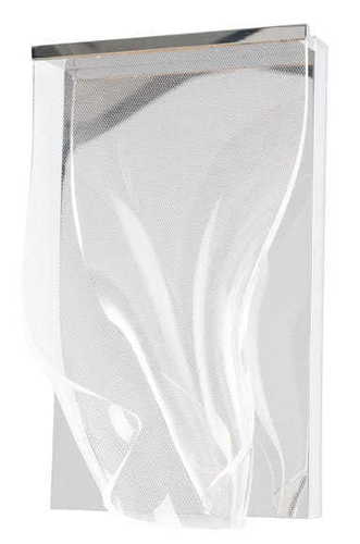 Kontrola Nástěnné světlo Max Light Silk W0256 LED chrom 25x40 cm