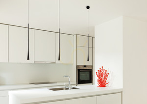 Závěsné světlo Max Light Coffee P0373 černé LED 7W 3000K small 3