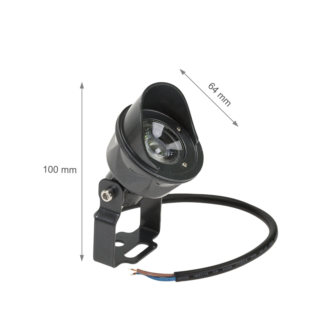 Pohled Flori Spot 25deg 24v 5w Ww Ip65 5 let záruka Flori Spot 25deg 24v 5w Ww Ip65 5 let záruka