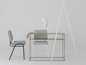 Závěsná lampa POPO FLAT L 1 - bílá small 2