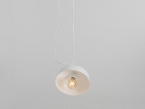 Závěsná lampa POPO FLAT L 1 - bílá small 3