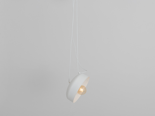 Kontrola Závěsná lampa POPO FLAT L 1 - bílá