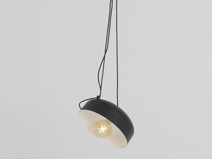 Závěsná lampa POPO FLAT L 1 - černá small 3