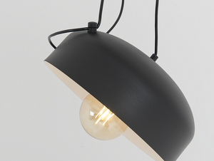 Závěsná lampa POPO FLAT L 1 - černá small 4