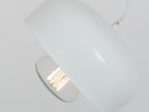 Závěsná lampa POPO FLAT 1 - bílá small 4