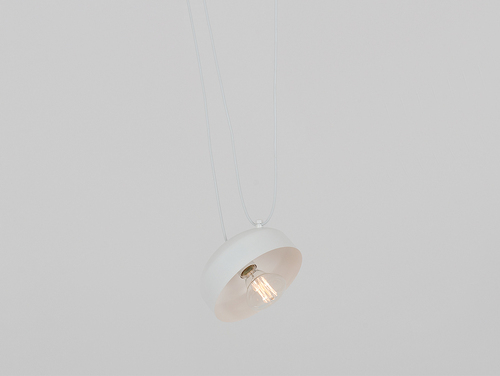 Kontrola Závěsná lampa POPO FLAT 1 - bílá