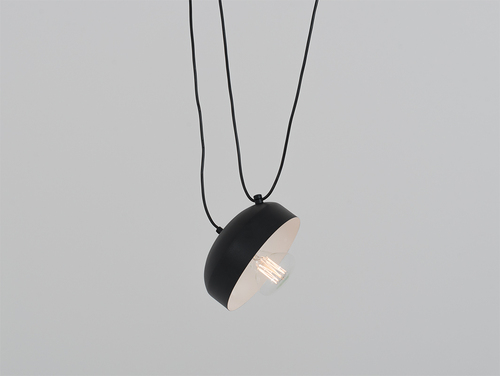 Kontrola Závěsná lampa POPO FLAT 1 - černá