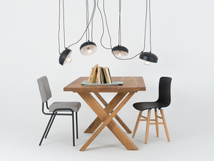 Závěsná lampa POPO FLAT 4 - černá small 2