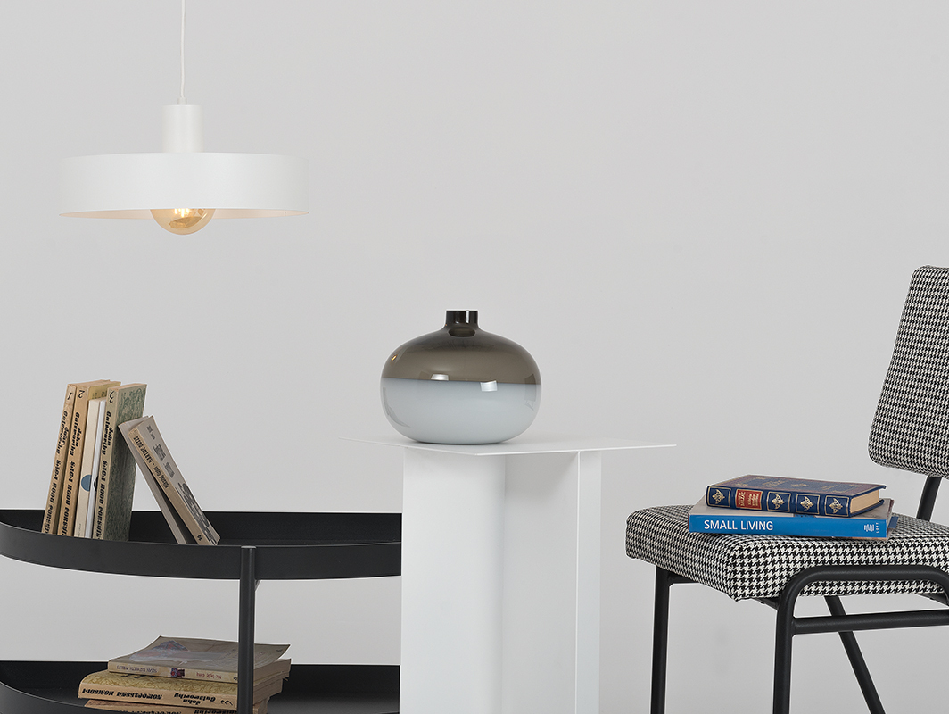 Pohled Závěsná lampa FAY 1 L - bílá Závěsná lampa FAY 1 L - bílá
