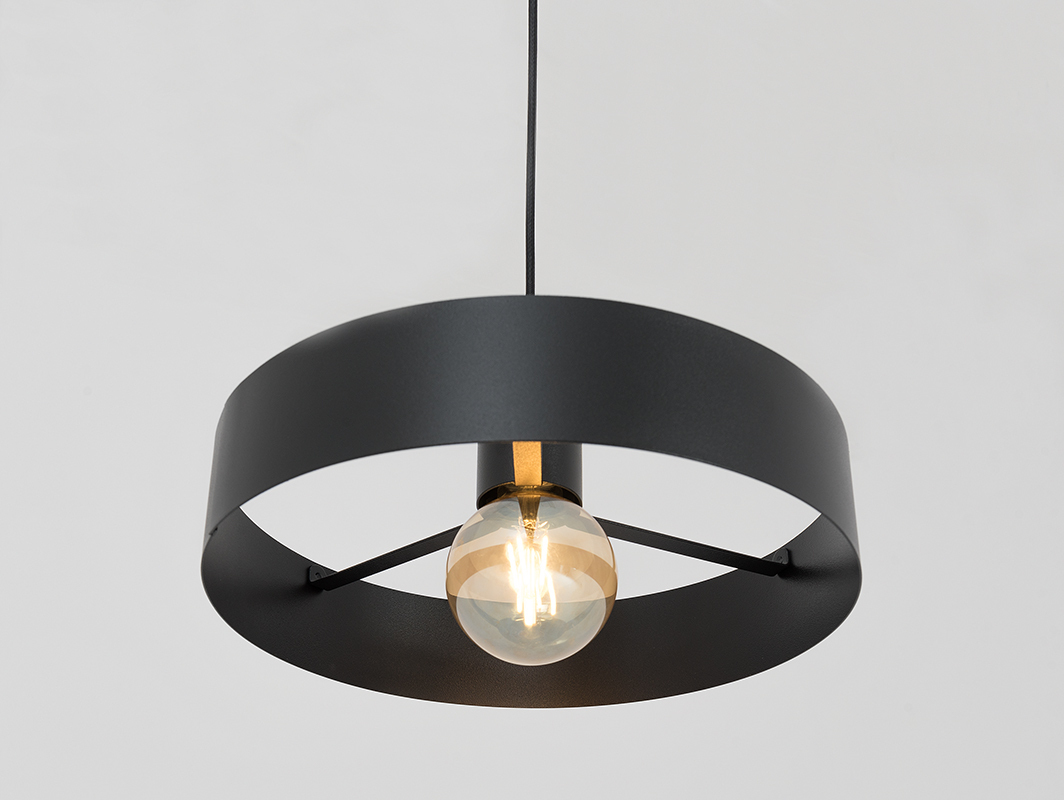 Zobrazit Závěsná lampa FAY 1 L - černá Závěsná lampa FAY 1 L - černá