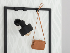 Nástěnná lampa FAY WALL PLUS - černá small 1