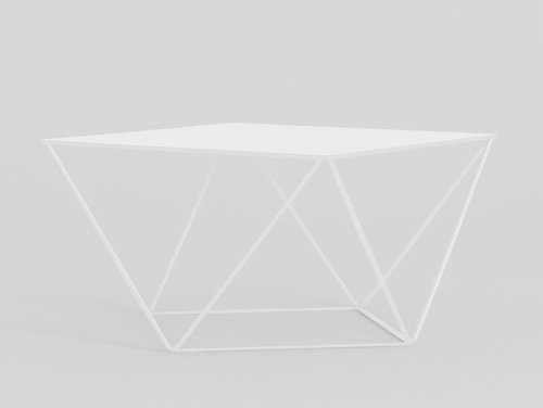 Kontrola Konferenční stolek DARYL Metal White CustomForm