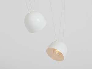 Závěsné svítidlo CustomForm POPO L 2 bílé, 2 × E27 small 0