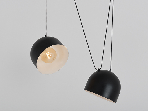 Kontrola Závěsná lampa POPO L 2 - černá