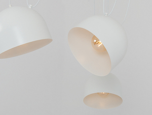 Závěsná lampa POPO L 4 - bílá small 4