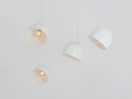 Kontrola Závěsná lampa POPO L 4 - bílá