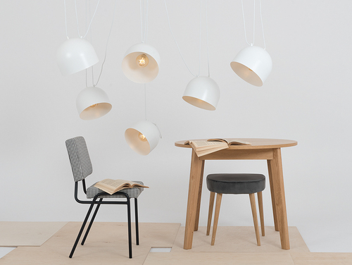 Kontrola Závěsné svítidlo CustomForm POPO L 6 bílé, 6 × E27