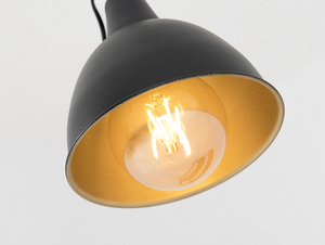 COBEN závěsná lampa - černá small 4
