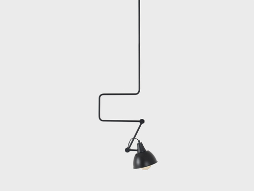 Kontrola Závěsná lampa COBEN LONG - černá