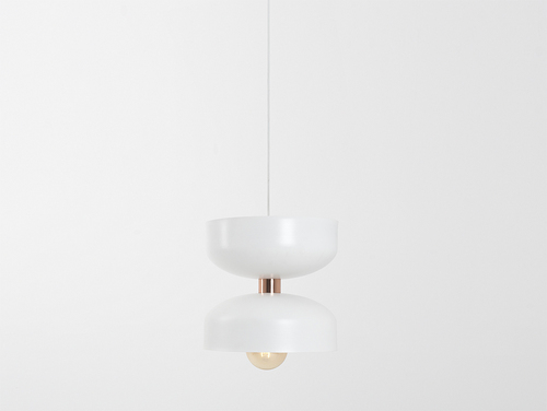 Kontrola Závěsná lampa WOMAN S - bílá