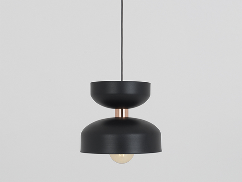 Kontrola Závěsná lampa WOMAN M - černá