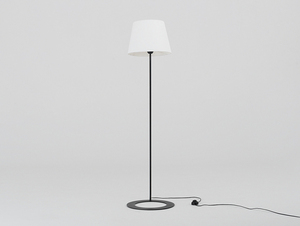 Stojací lampa SHADE FLOOR - bílý, černý odstín small 3