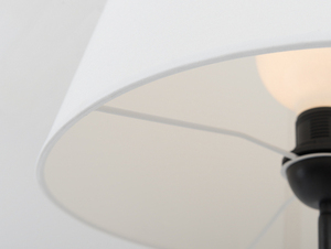Stojací lampa SHADE FLOOR - bílý, černý odstín small 4