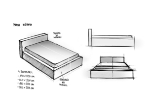 Minimalistická postel MODU small 5