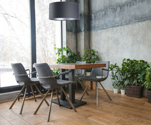 Přívěsek lampa E27 60W válec grafit stříbrný small 5