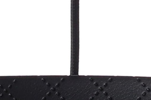 Lampa Kůže prošívaná diamanty E27 60W černá stříbrná small 5