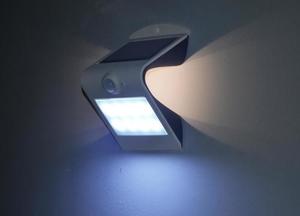 Solární nástěnná lampa 1,5 W LED 4000 K černá 220 lm small 1