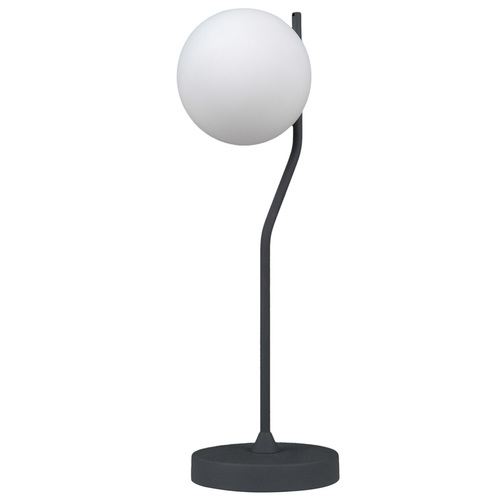 Kontrola Stolní lampa Italux Carimi LED bílá antracit 60 cm TB-3300-1-BK