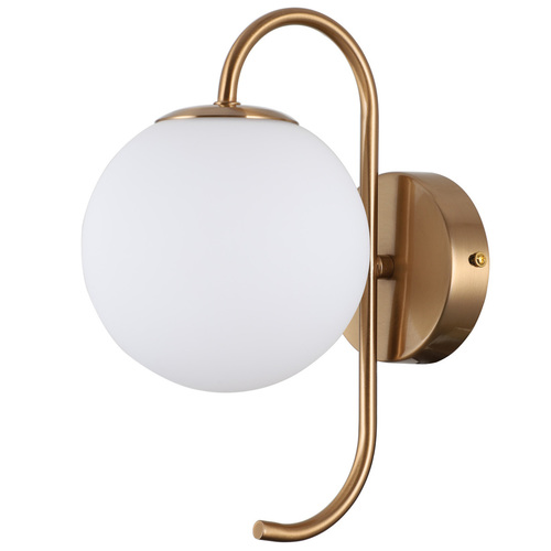 Kontrola Nástěnné světlo Italux Gela LED 5W mosazná bílá WL-5500-1-HBR