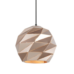 Závěsné svítidlo Italux Palermo E27 zlaté 1x40W PND-2424-1L-GD small 0