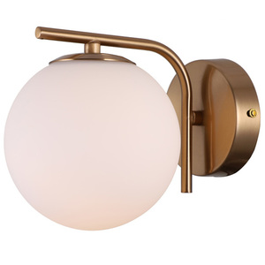 Nástěnné světlo Italux Raddi zlaté bílé LED 5W IP20 WL-5510-1-HBR small 1