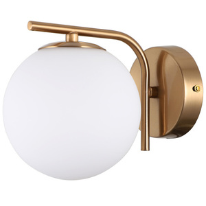 Nástěnné světlo Italux Raddi zlaté bílé LED 5W IP20 WL-5510-1-HBR small 0