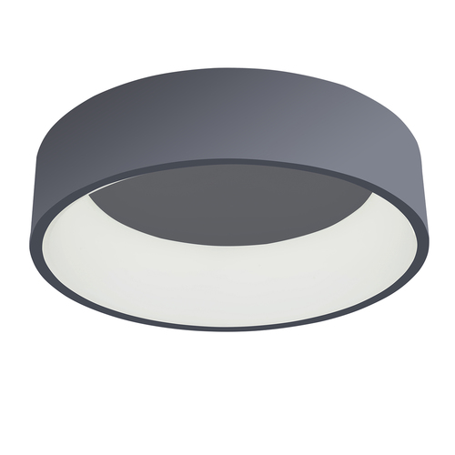 Kontrola Stropní LED svítidlo Italux Chiara šedé 45,5 cm 32W 3945-832RC-GR-3