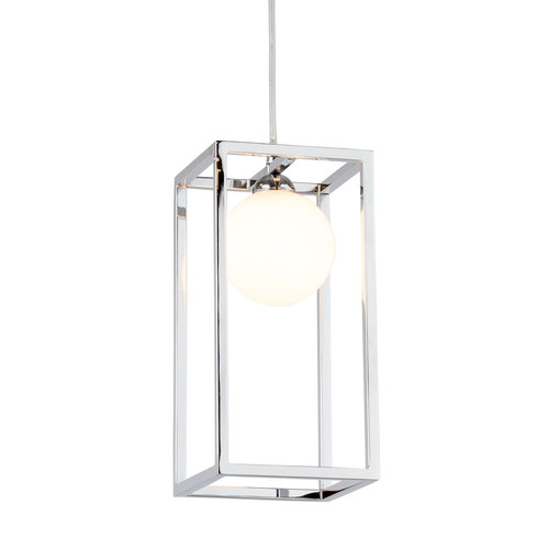 Kontrola Závěsná lampa Italux Daisy Chrome sklo LED G9 MD-BR4367-D1 CH