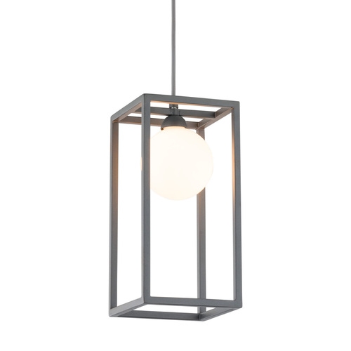 Kontrola Závěsná lampa Italux Daisy G9 šedé sklo MD-BR4367-D1 GR