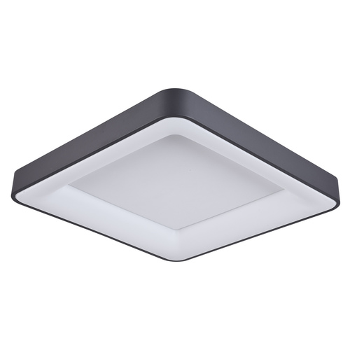 Kontrola Plafon Italux Giacinto LED černý 60 cm 50W SKU 5304-850SQC-BK-3