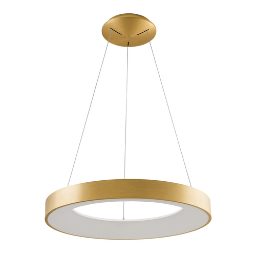 Kontrola Závěsné LED svítidlo Italux Giulia zlaté 60 cm 50W 3000K 5304-850RP-GD-3