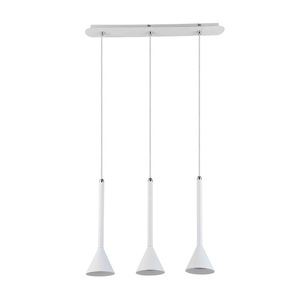 Závěsná lampa Italux Anela WH 3×GU10 bílá pískovaná, FH31793-AJ13 WH small 1