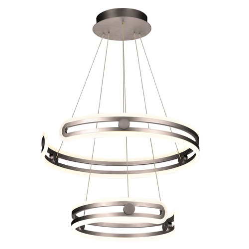 Kontrola Závěsné LED světlo Italux Kiara 60 cm hnědé 3000K MD17016002-2A COFFE