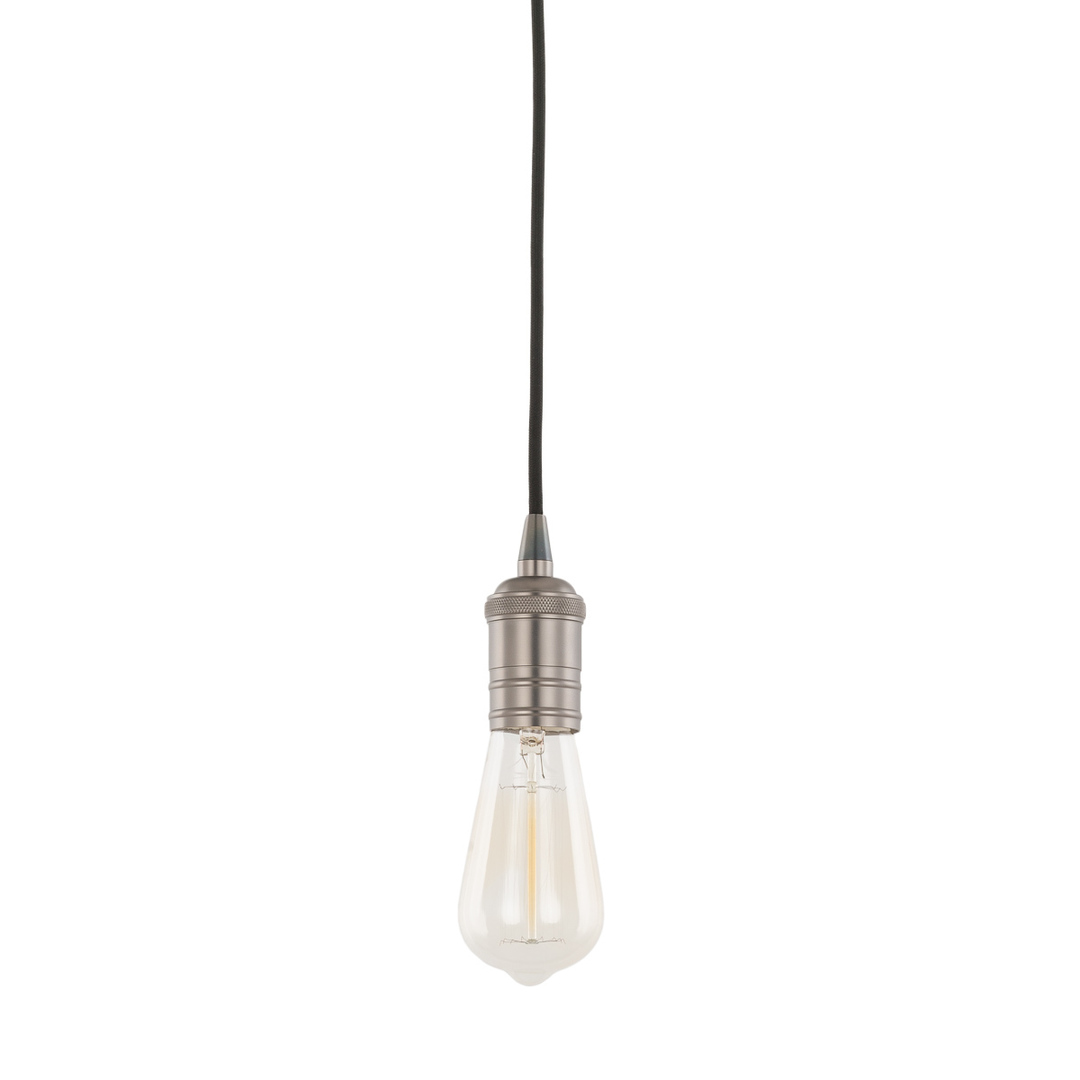Kontrola Závěsná lampa Italux černá E27 60W DS-M-036 MATT BLACK Závěsná lampa Italux černá E27 60W DS-M-036 MATT BLACK
