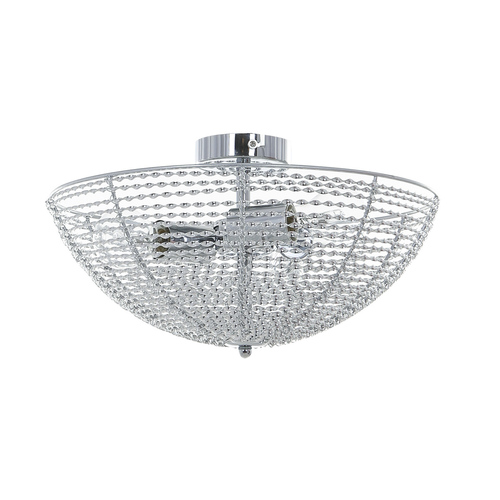 Kontrola Plafon Italux Formo 3x E27 chrom 40 cm MX12068-3A