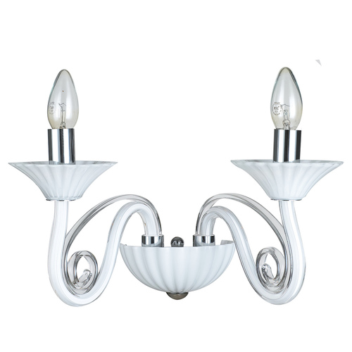 Kontrola Nástěnné světlo Italux Verona bílé E14 2x40W MB17009010-2A