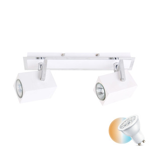 Reflektor Italux Mateo GU10 2x35W bílý pískovaný chrom FH31152AJA3 small 0