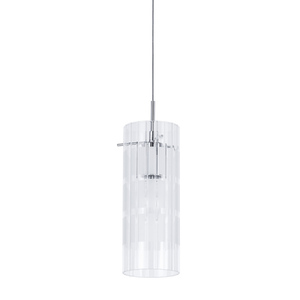 Závěsné svítidlo Italux Max E27 chromové sklo MDM1957-1 small 2