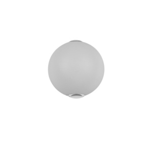 Venkovní nástěnné svítidlo Italux Carsoli LED bílá IP54 4W PL-308W small 1